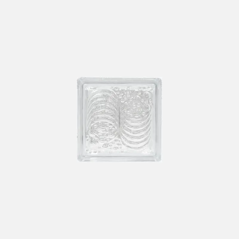 +NFS-GLASS BLOCKS BANGKOK GLASS 190X190X90MM OCEAN WAVE